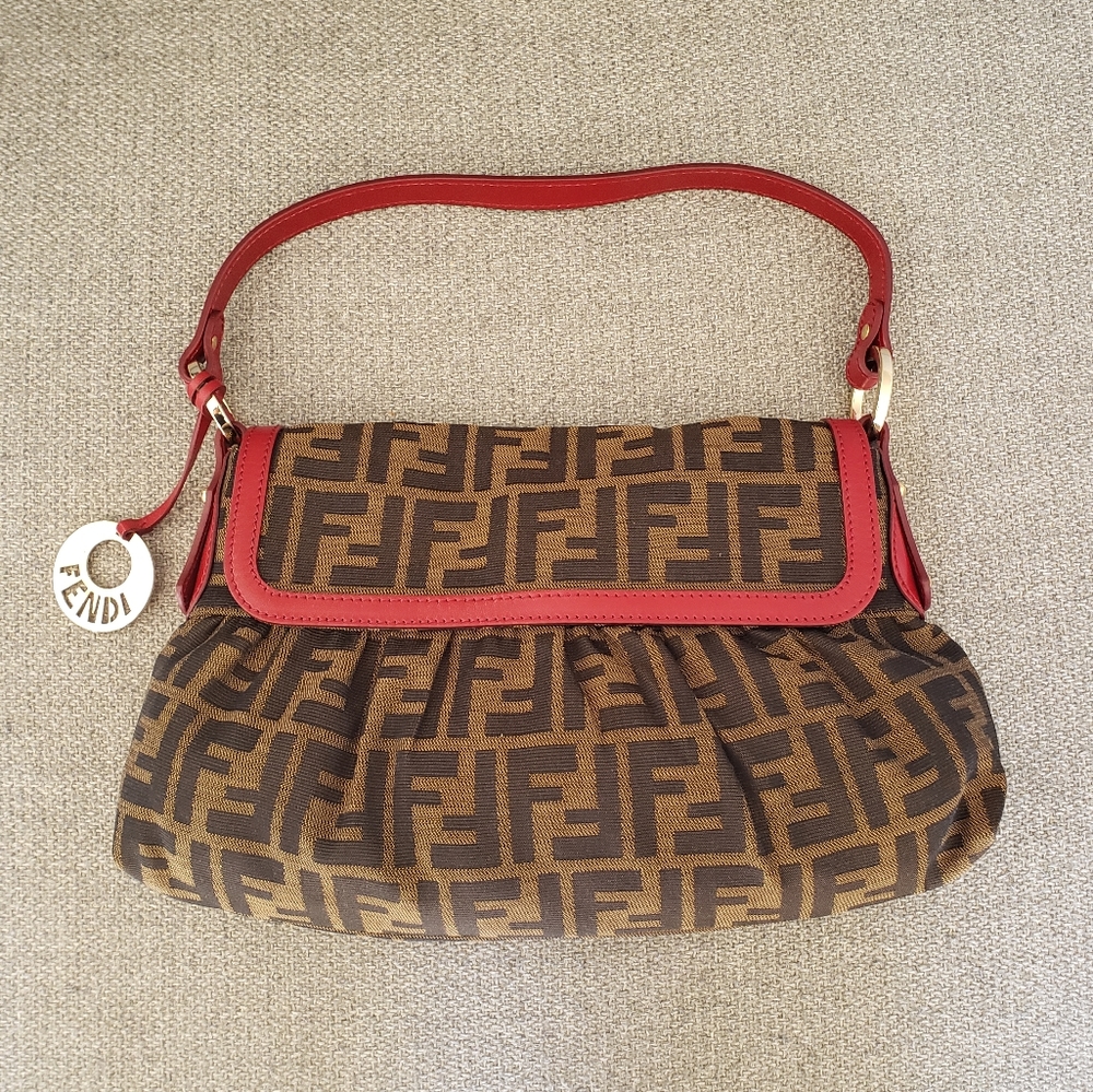 Fendi Zucca Medium Chef Bag